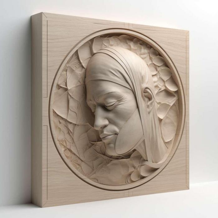 نموذج ثلاثي الأبعاد لآلة CNC 3D Art 